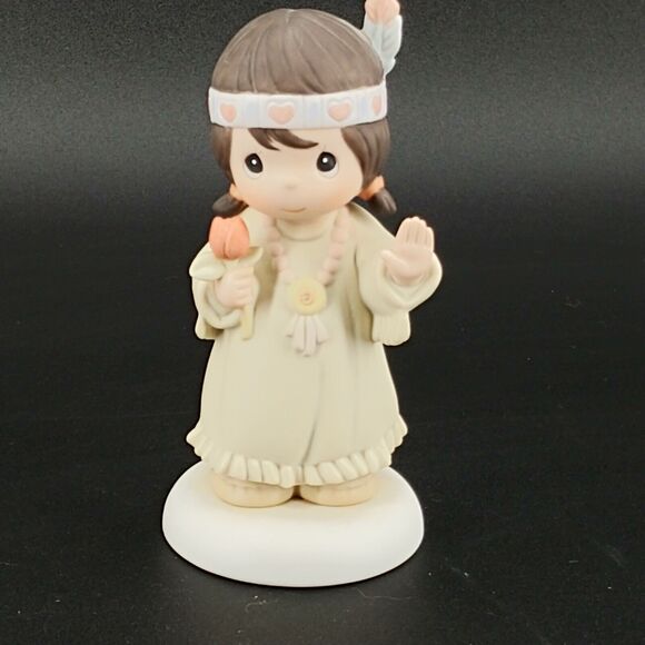 Vintage Enesco 1992 Precious Moments Bless-um You Figurine Girl - Picture 1 of 4